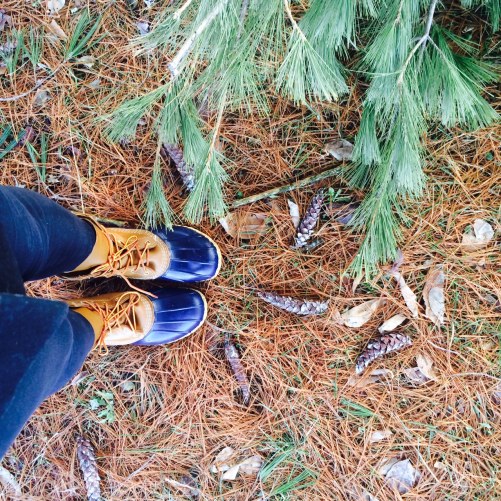 A coveted pair of LL Bean duck boots