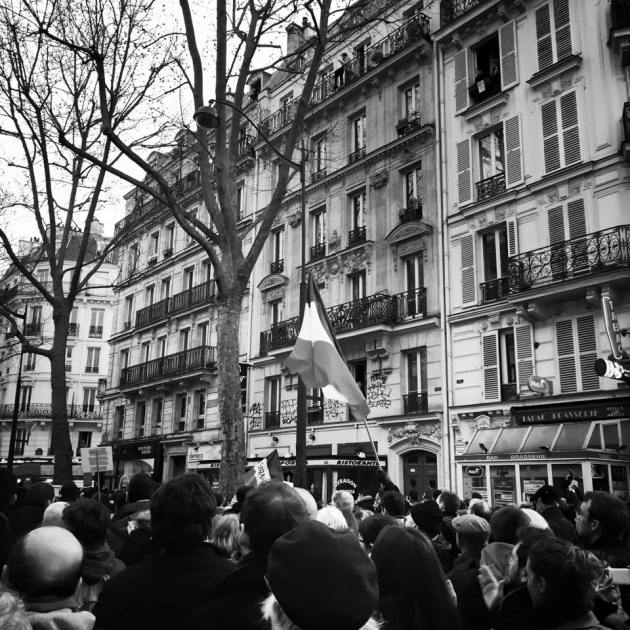 Place de la Republique 1/11/2015 by Aurelia Bonfair 