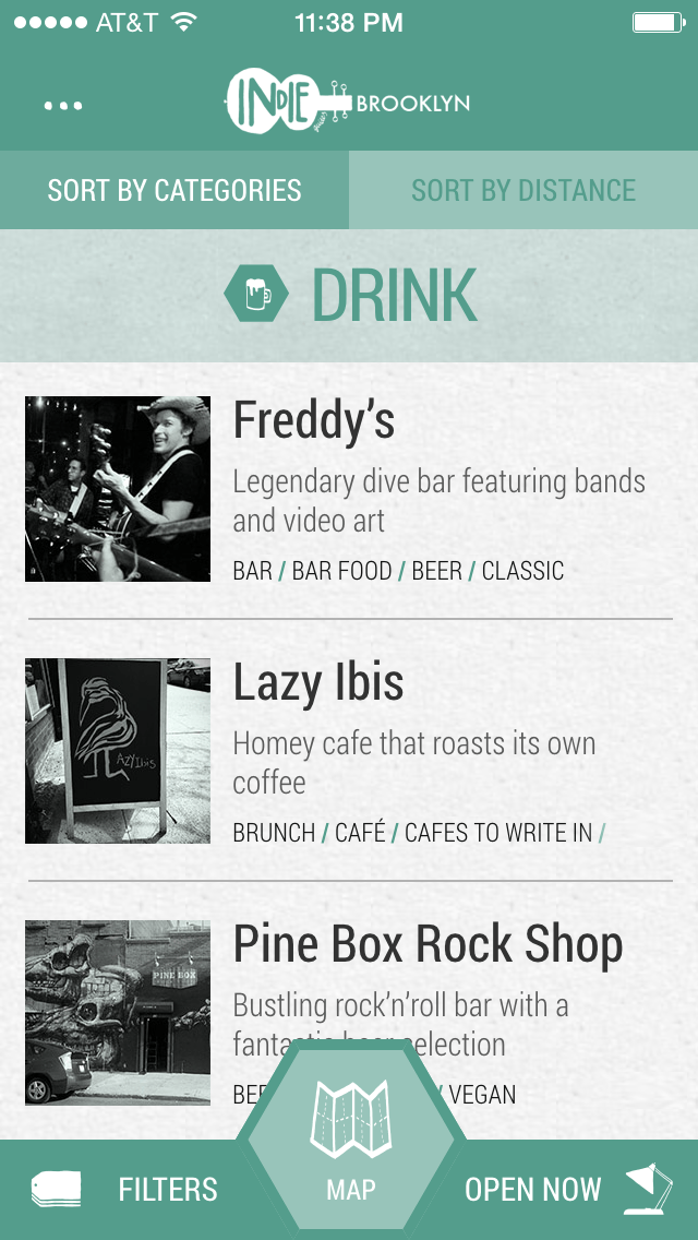 Listing in Brooklyn Indie Guide